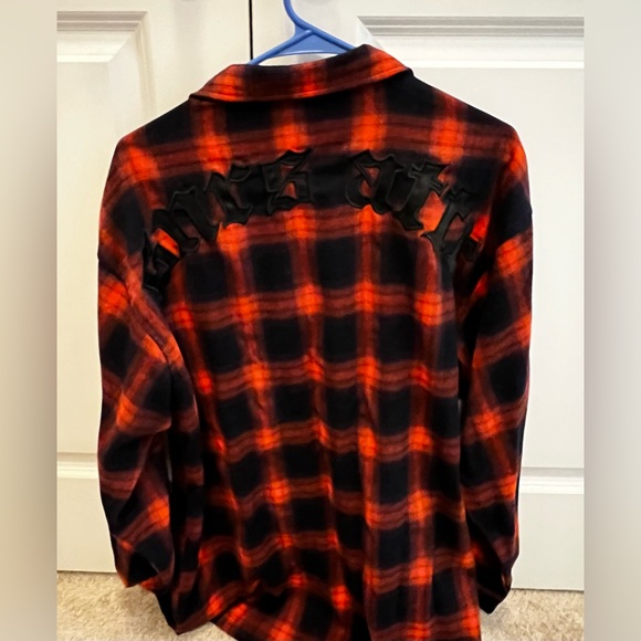 Men’s Sinner’s Attire button down casual long sleeve size L but fits like XL - Picture 3 of 7